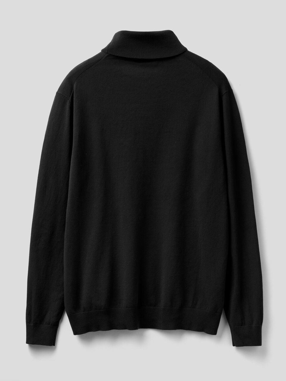 Turtleneck in lightweight cotton blend image number 2