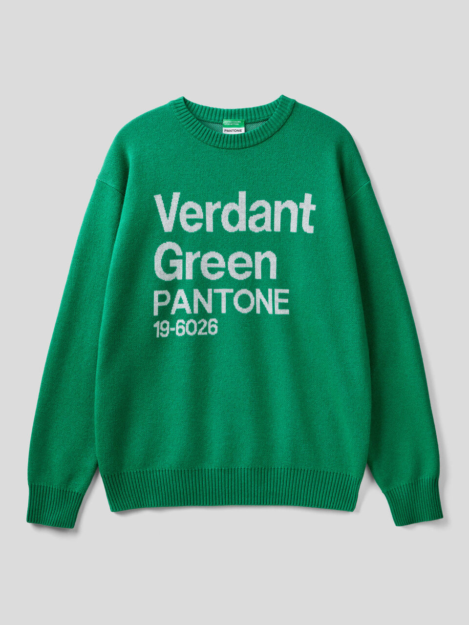 BenettonxPantone™ inlaid sweater image number 1