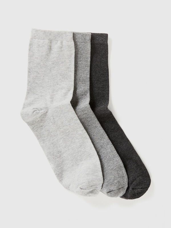 Three pairs of short socks