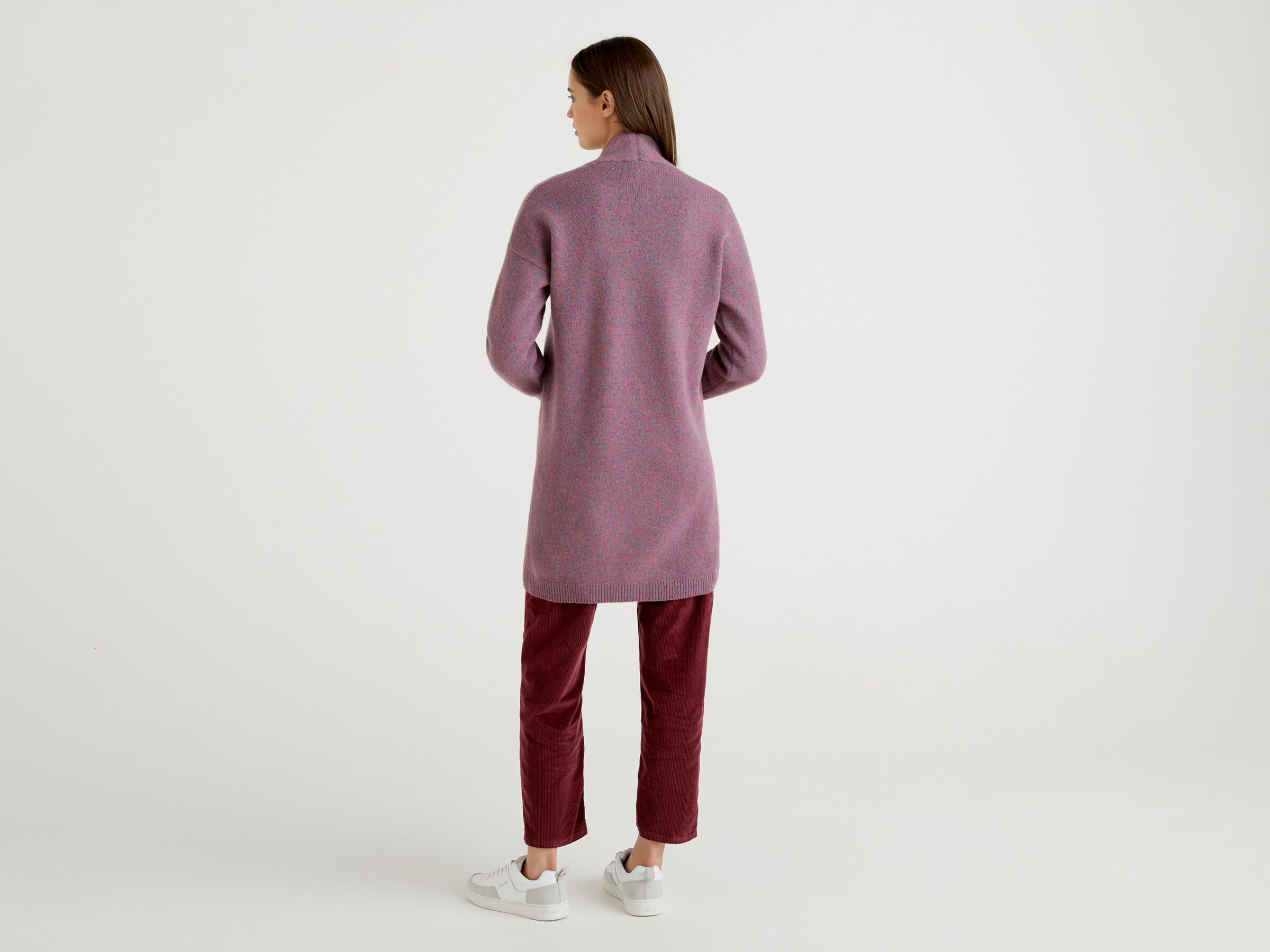 Coat in pure Shetland wool image number 2