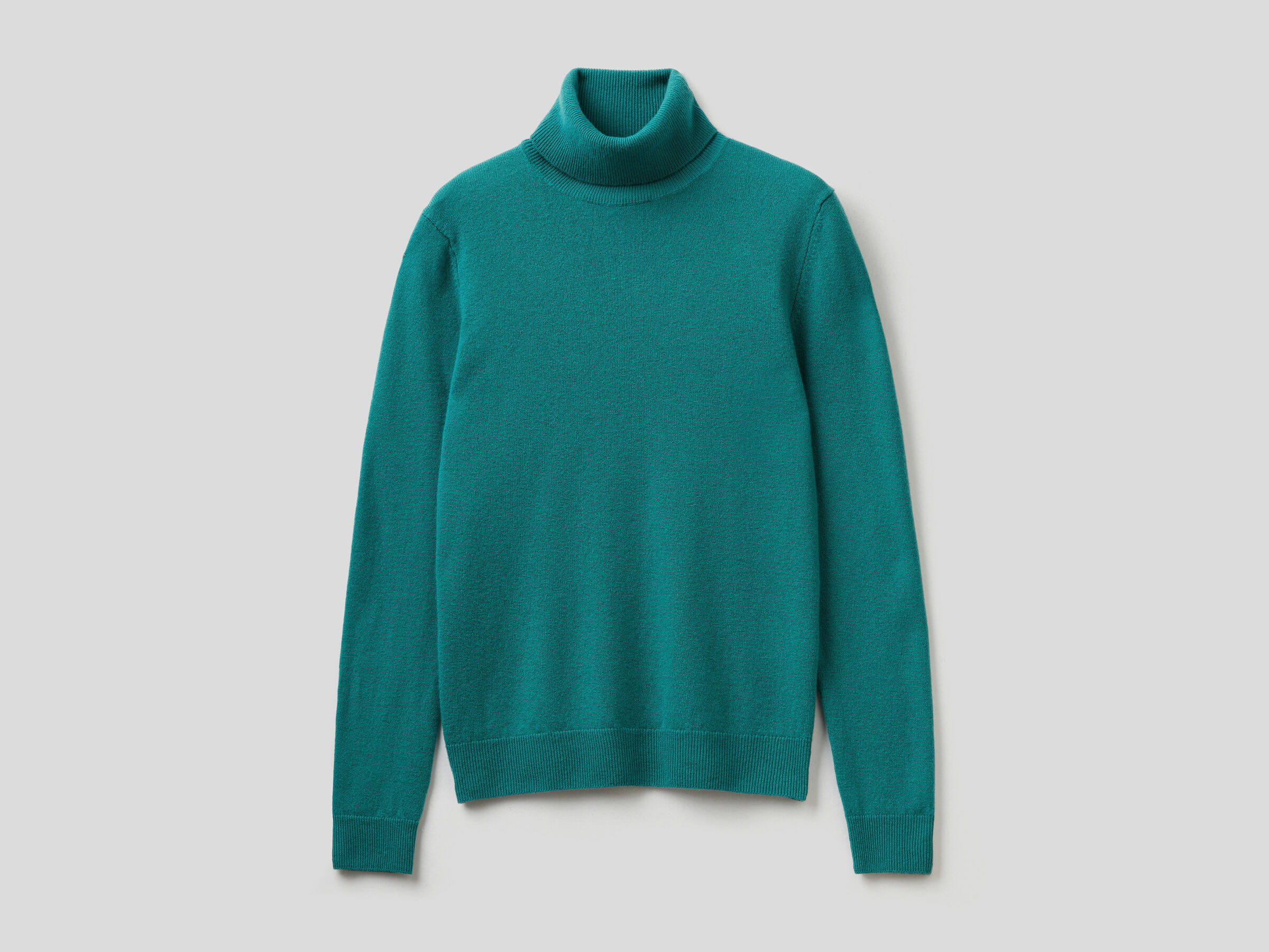 Turtleneck sweater in pure virgin wool image number 5