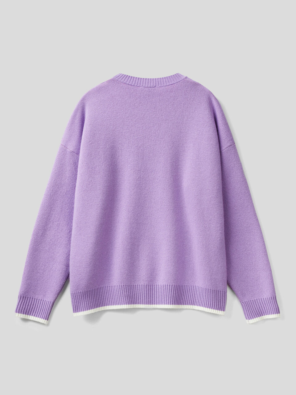 BenettonxPantone™ sweater with slogan image number 2