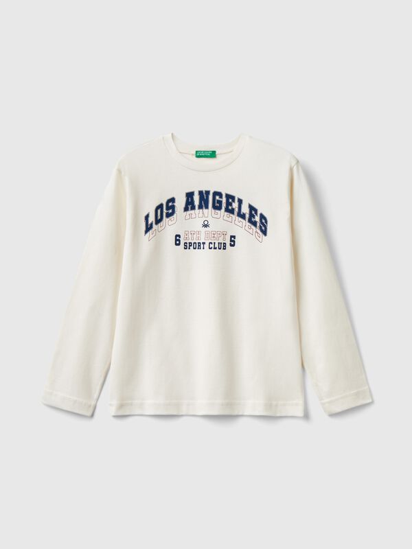 College style long sleeve t-shirt Junior Boy