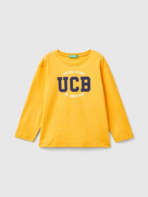 Long sleeve organic cotton t-shirt Junior Boy