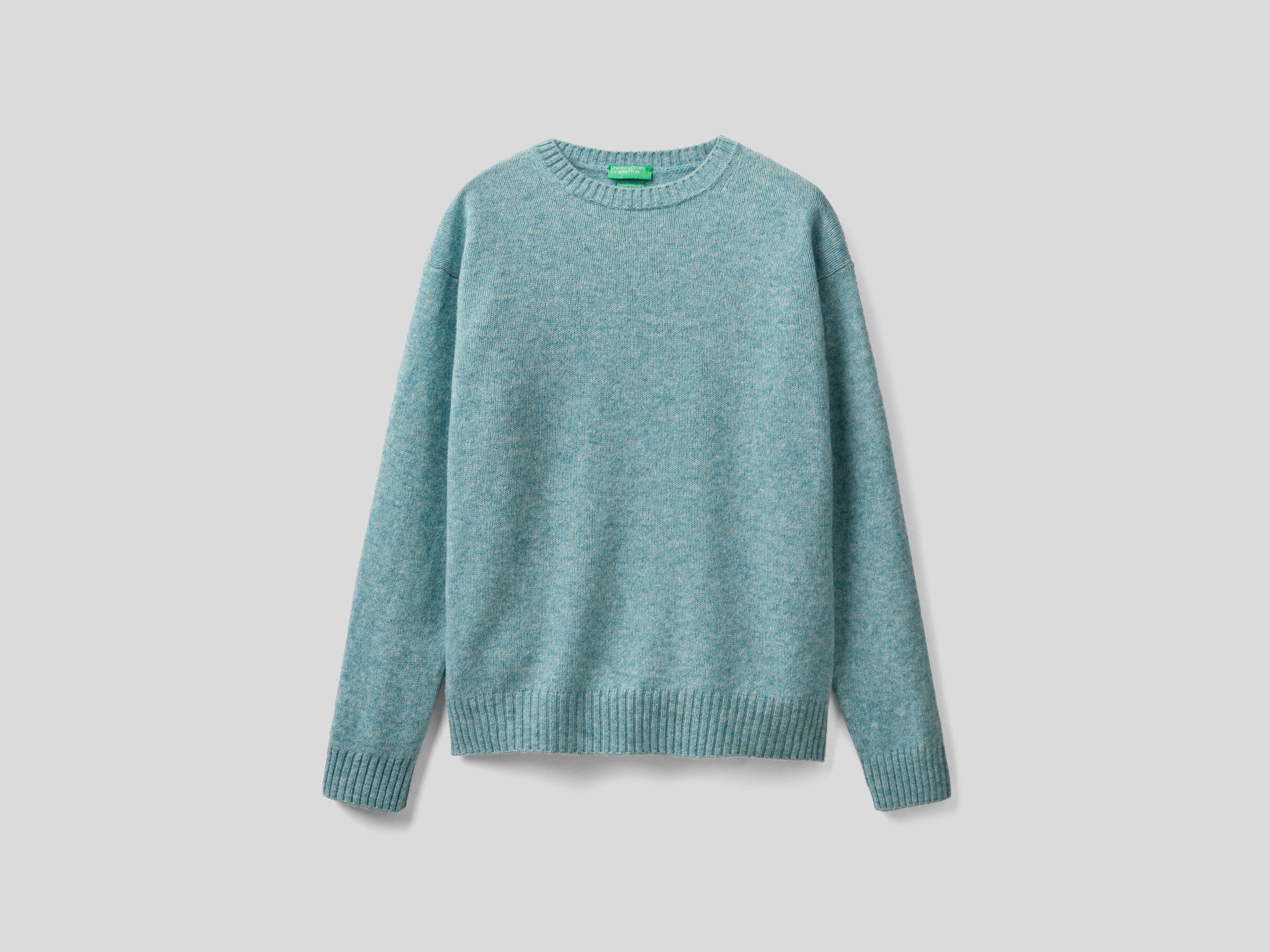 Crew neck sweater in pure Shetland wool image number 5