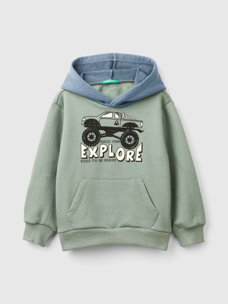 SWEATER W/HOOD Junior Boy image number 1