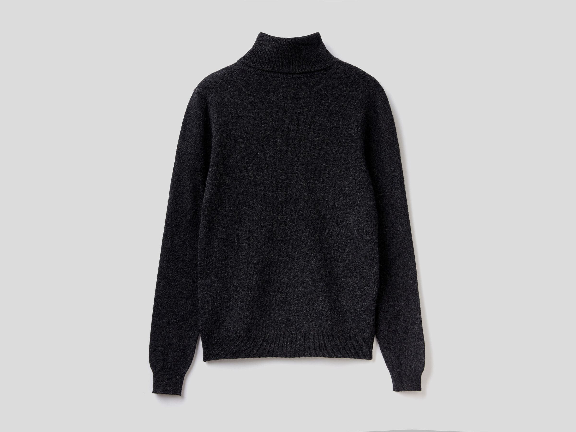 Turtleneck sweater in pure virgin wool image number 6
