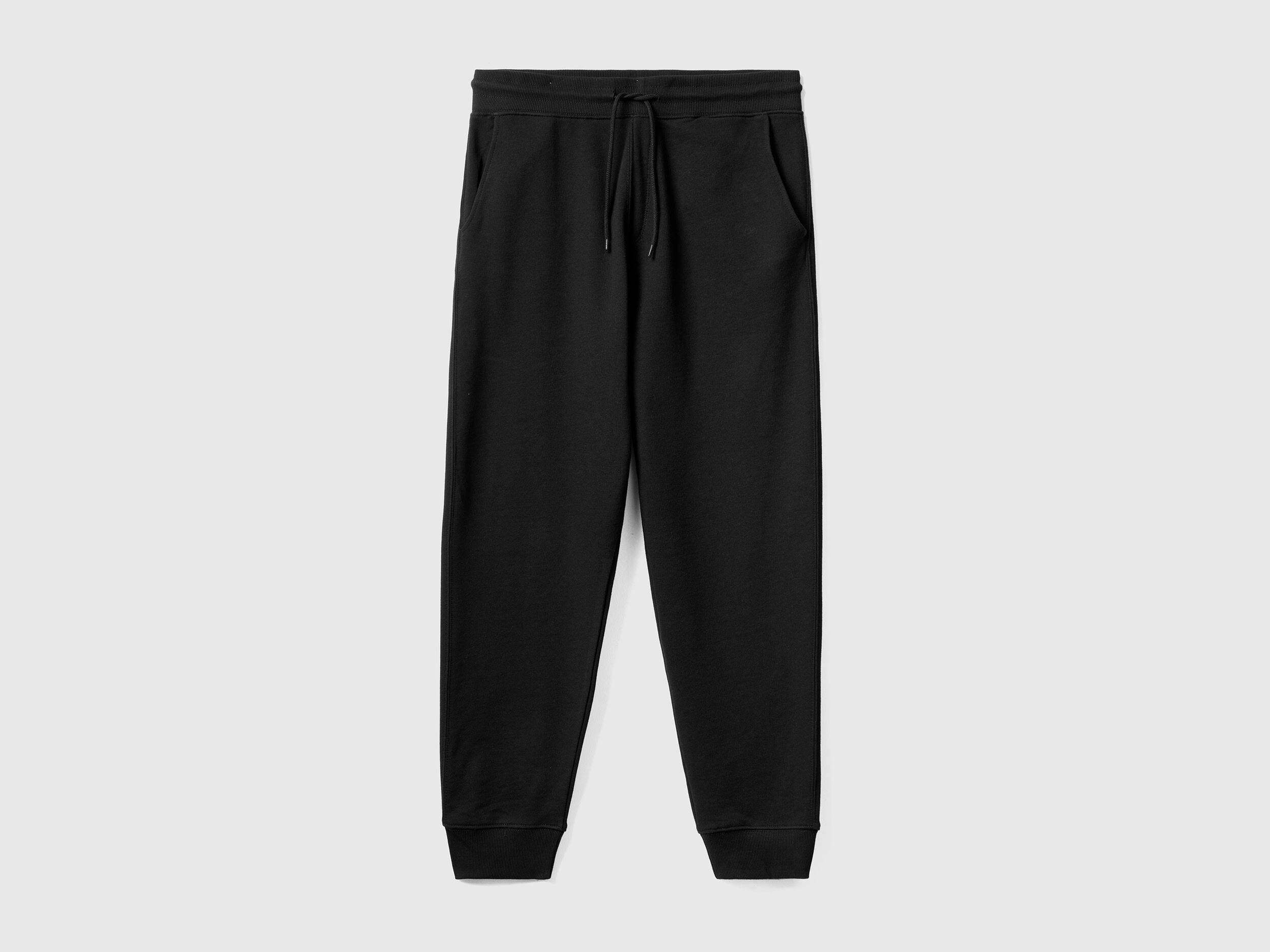 Sweat joggers in 100 cotton Black Benetton