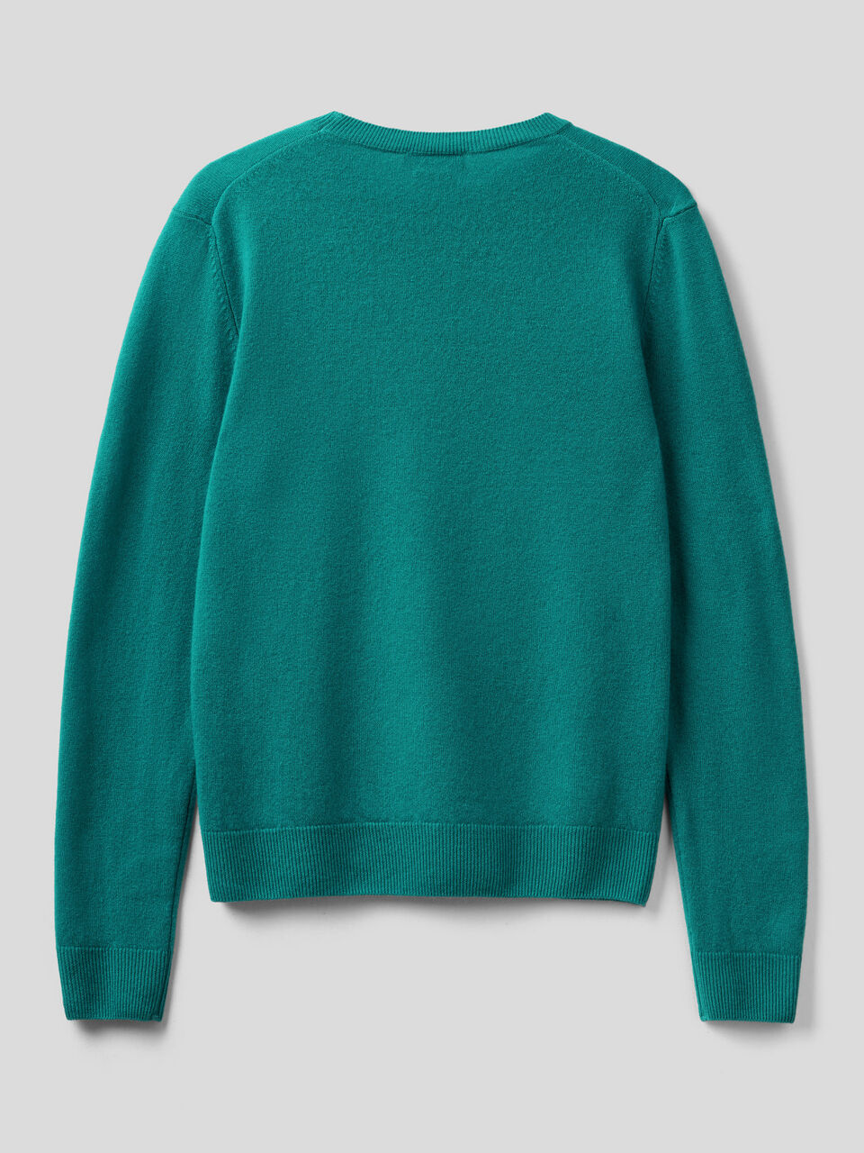 Crew neck sweater in pure virgin wool image number 2