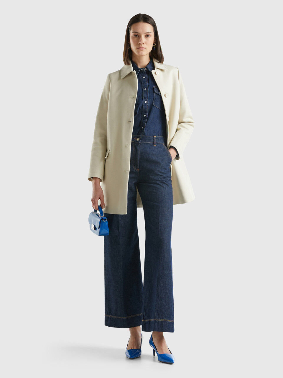 Women's cotton duster coat 2025