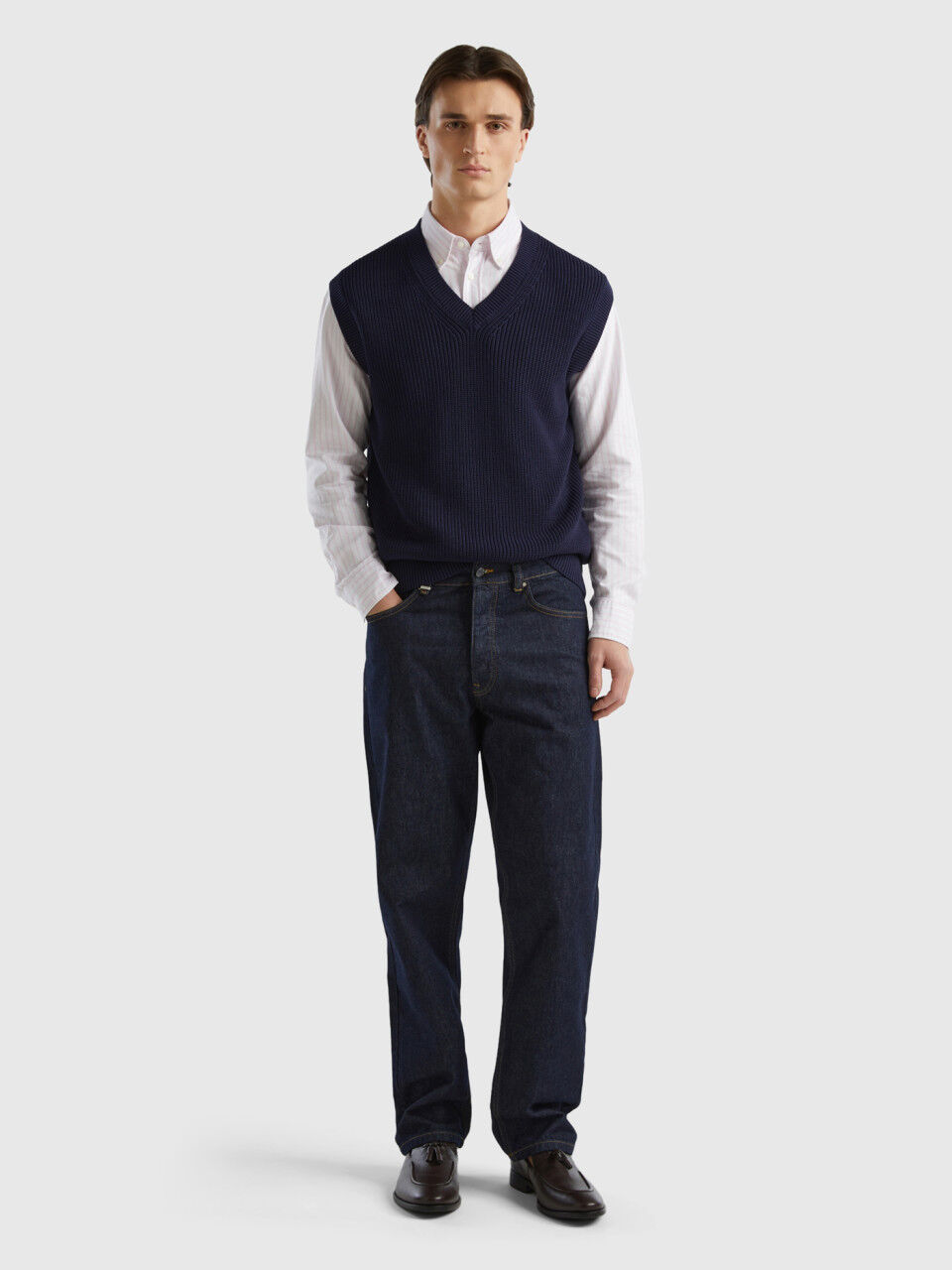 Men s Knit Vests New Collection 2024 Benetton