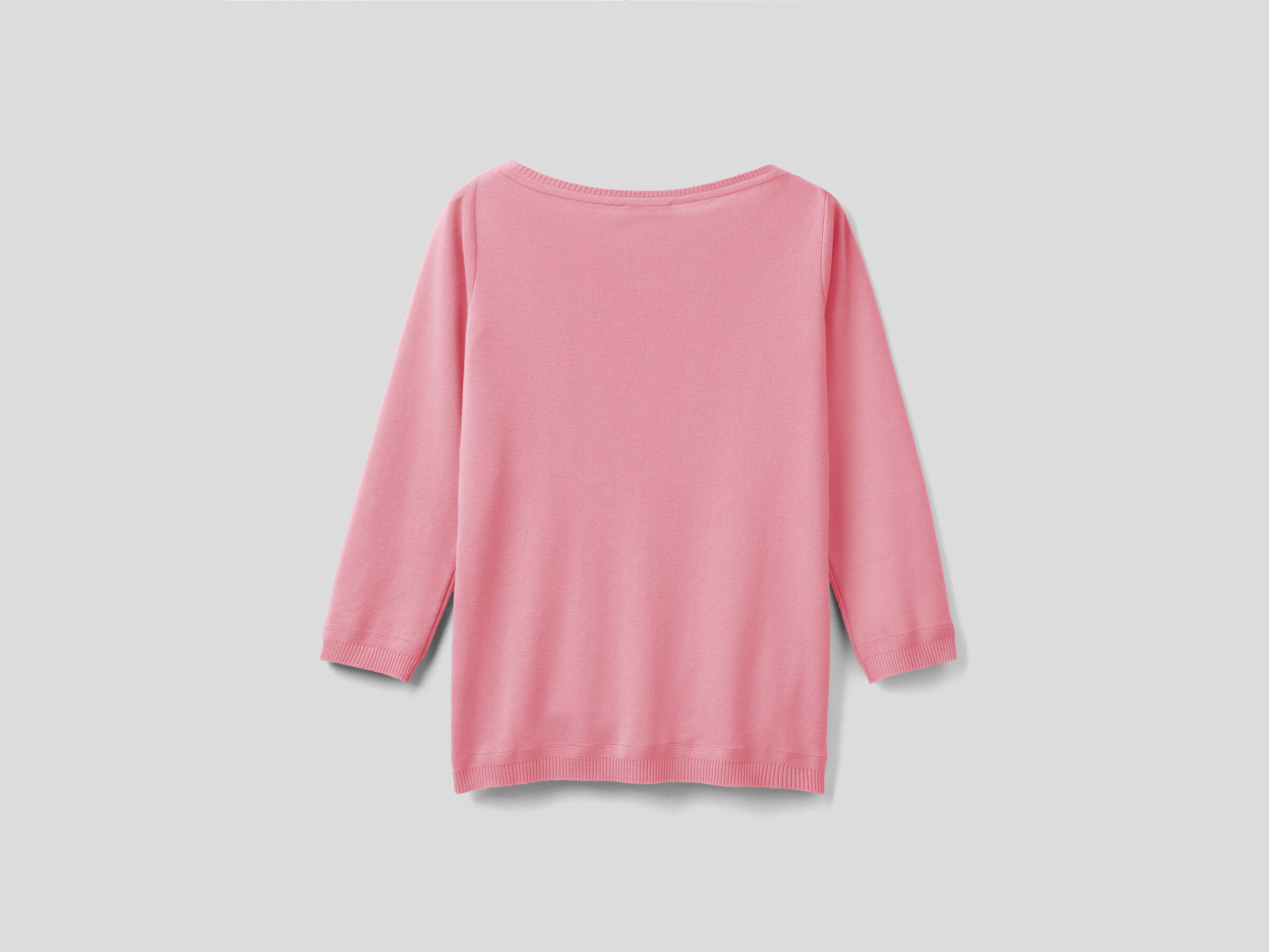 100% cotton boat neck sweater image number 5
