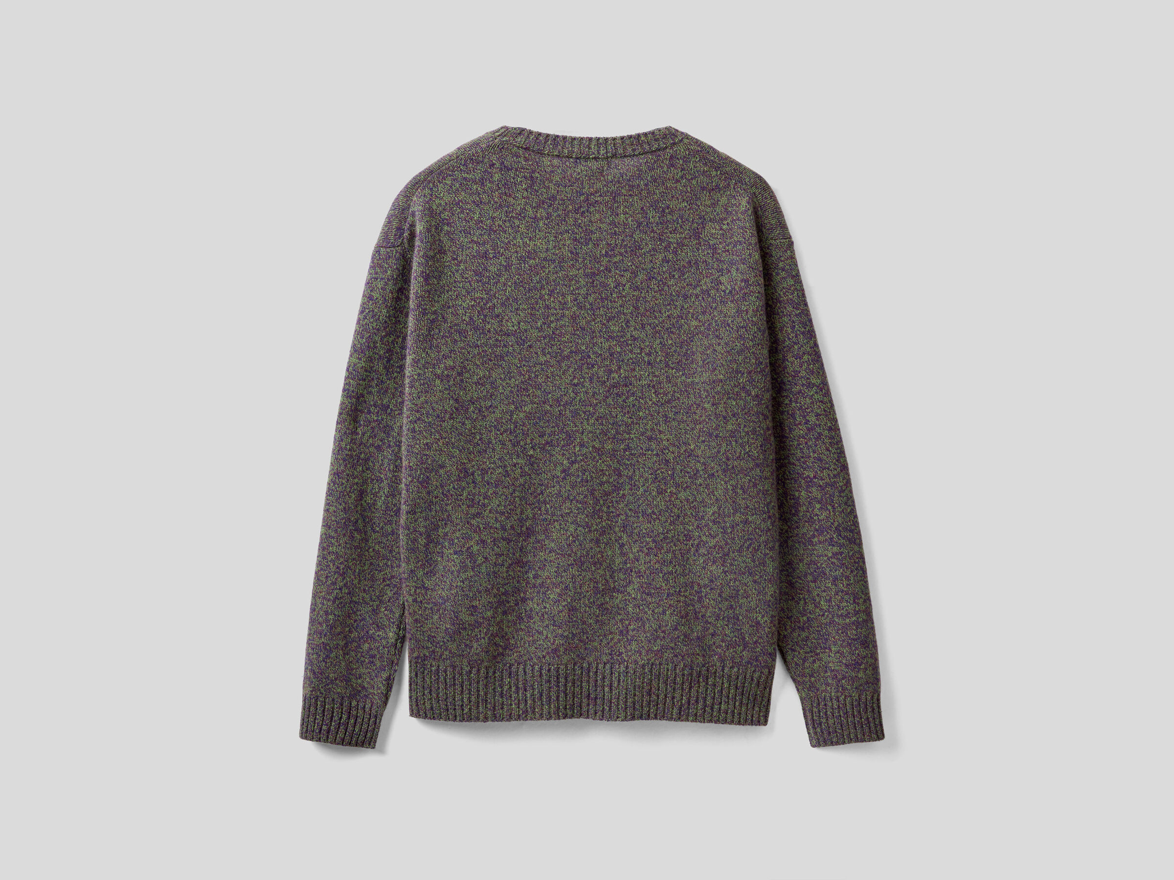 Crew neck sweater in pure Shetland wool image number 6