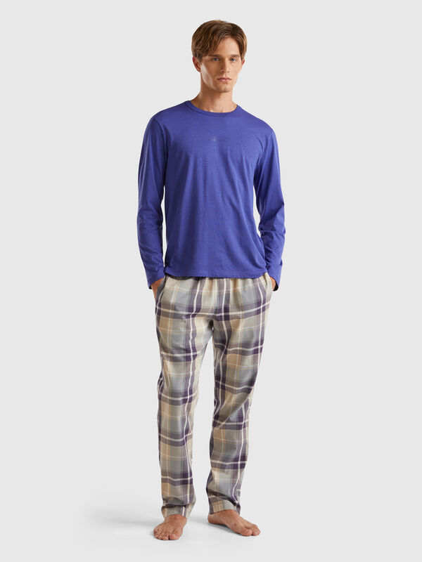 Tartan plaid trousers Men