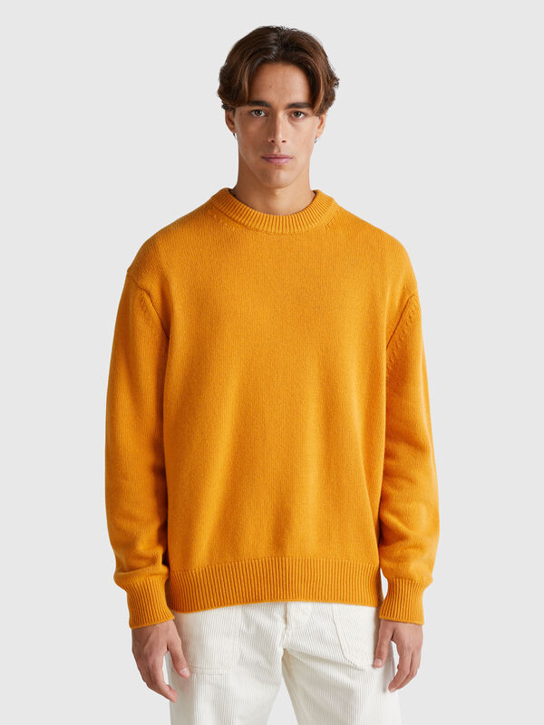 Relaxed fit sweater Men