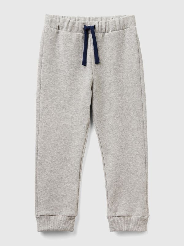  cotton sweatpants with logo Junior Boy