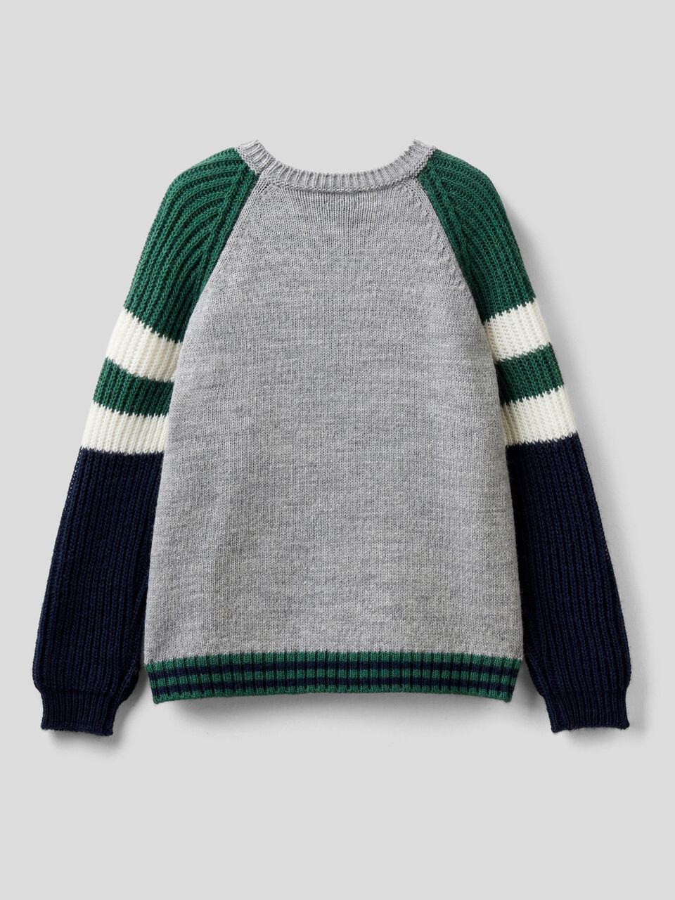 Color block sweater image number 2