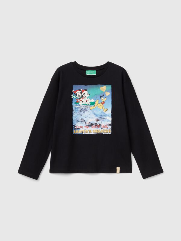 Minnie and Mickey Mouse Christmas t-shirt Junior Girl